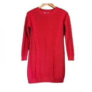  The gap red knitted dress